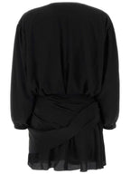 Balenciaga midi dress 772748TAN011000 P24 BLACK