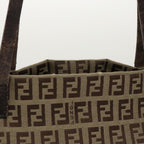 FENDI Zucchino Canvas Tote Bag Beige97032