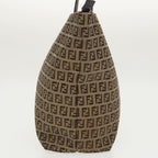FENDI Zucchino Canvas Tote Bag Beige97032