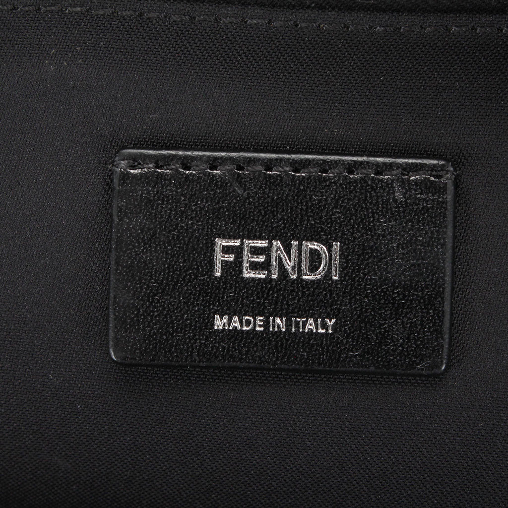 Fendi Shearling Emoticon Nylon Backpack - '10s