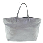 FENDI Tote Bag Leather Silver97104