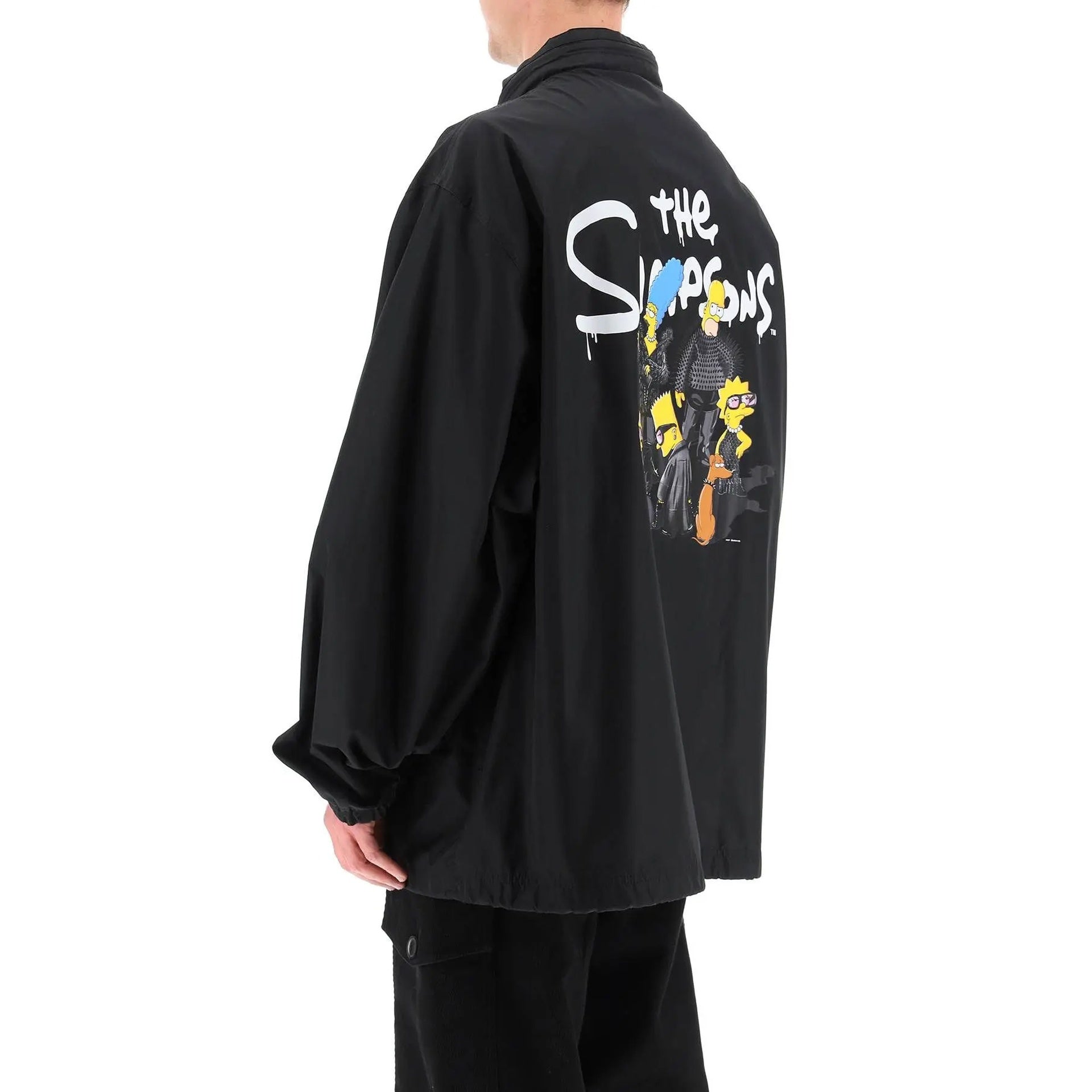 Balenciaga The Simpson Oversize Windbreaker Men