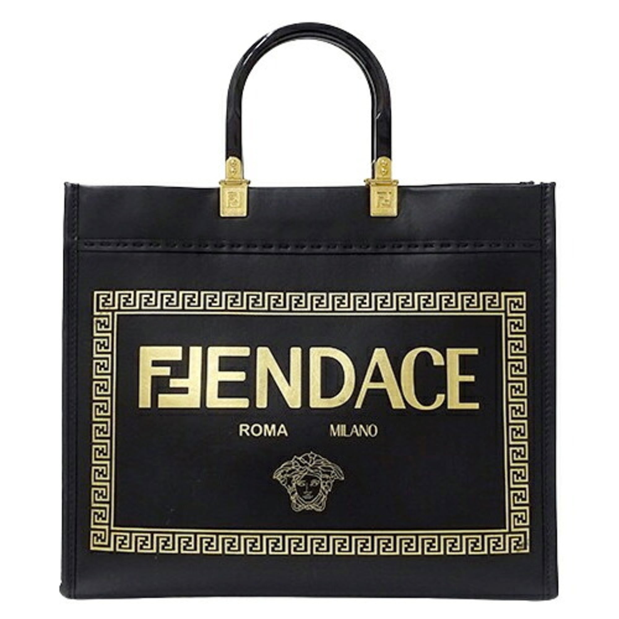 Fendi  Leather Handbag Tote Bag ()