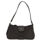 Chloe Shoulder Bag Leather Brown 97651