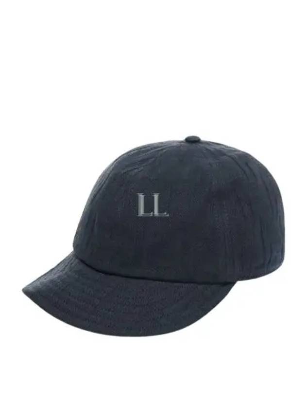 Fendi Semi Motif Denim Ball Cap Blue