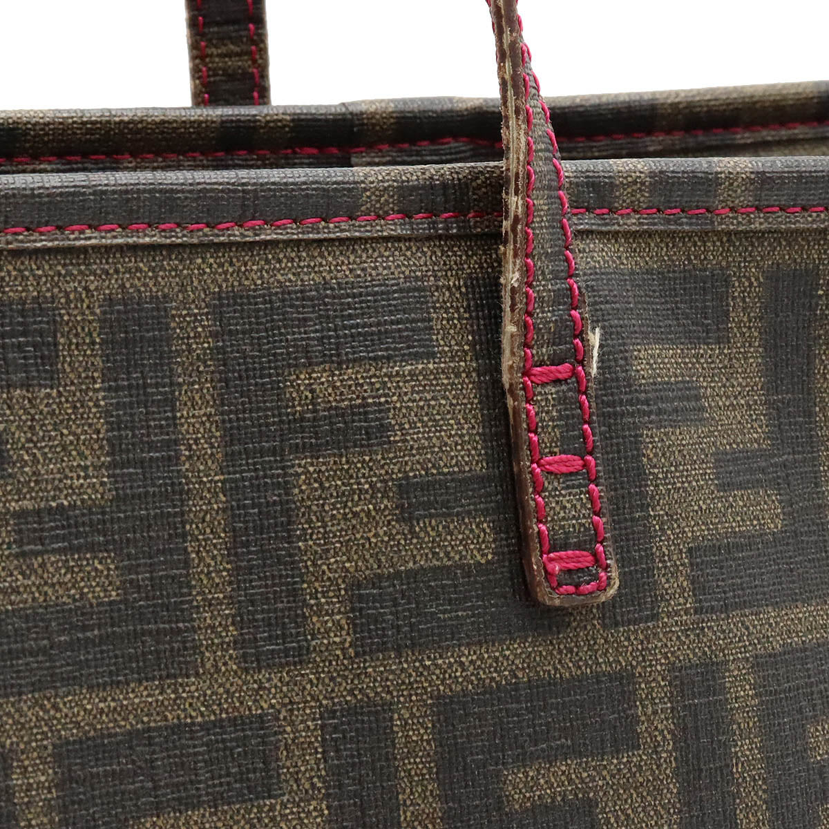Fendi Zucca Canvas Tote Bag - '10s