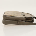 FENDI Zucchino Canvas Shoulder Bag Beige98714