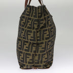 FENDI Zucca Canvas Tote Bag Brown Black98835