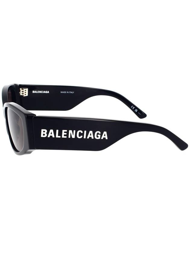 Balenciaga Eyewear Logo Print Square Frame Sunglasses BB0258S