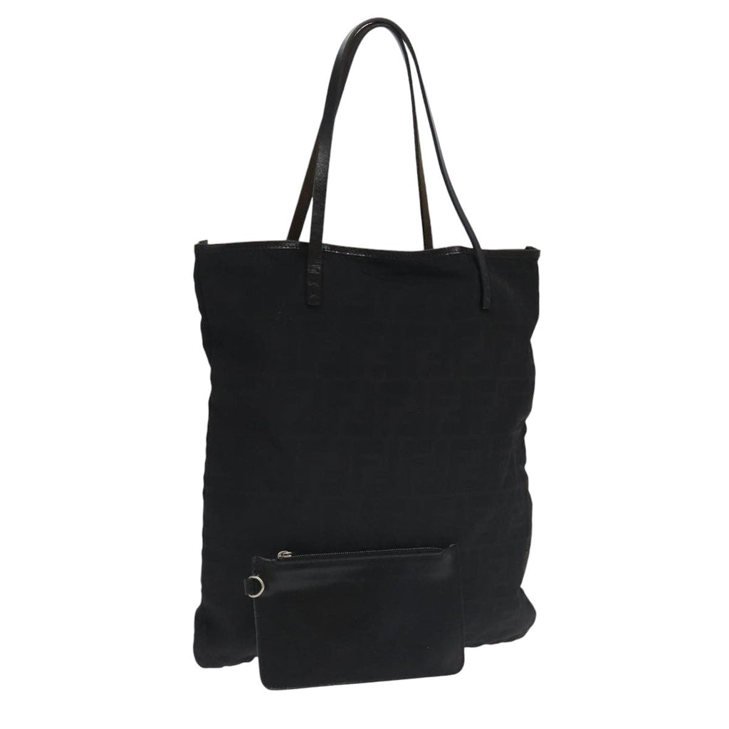 FENDI Zucca Canvas Tote Bag Black98967