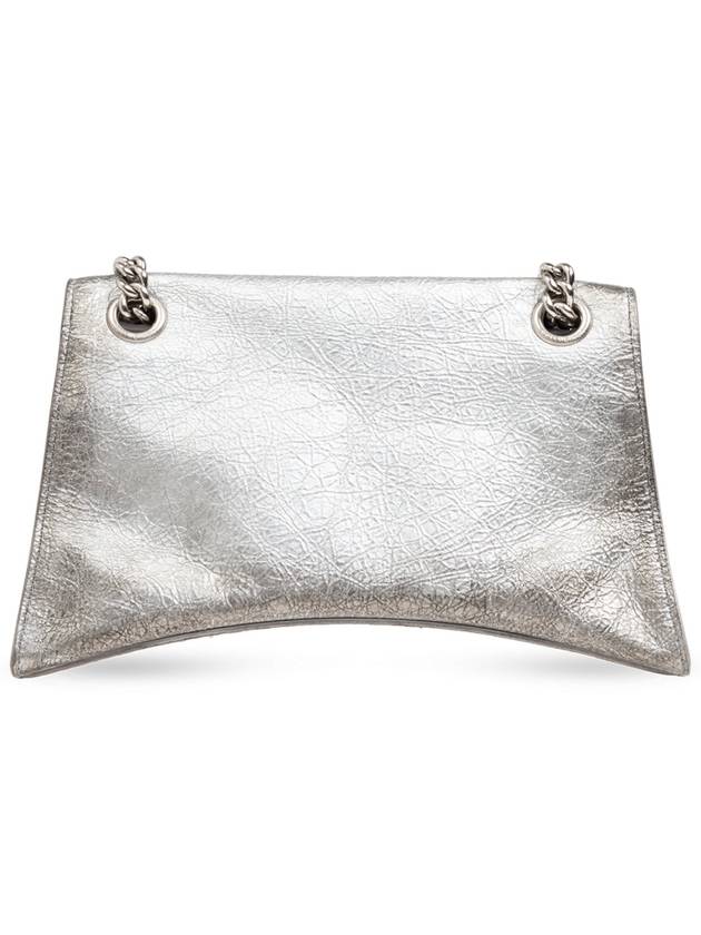 Balenciaga Balenciaga Shoulder Bag Crush By Balenciaga, Women's, Silver