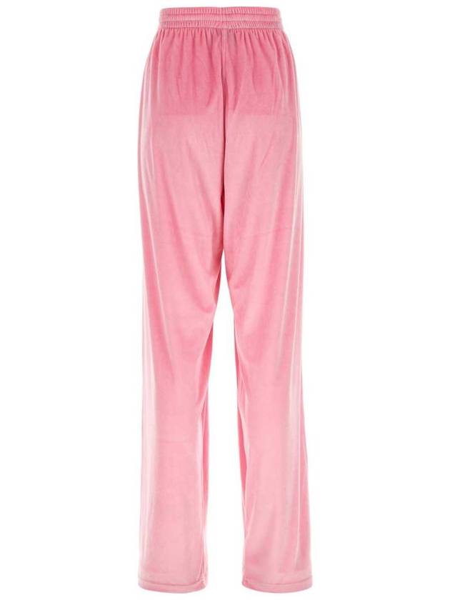 Balenciaga oversized fit mid waist track pants pink