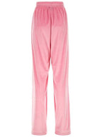 Balenciaga oversized fit mid waist track pants pink