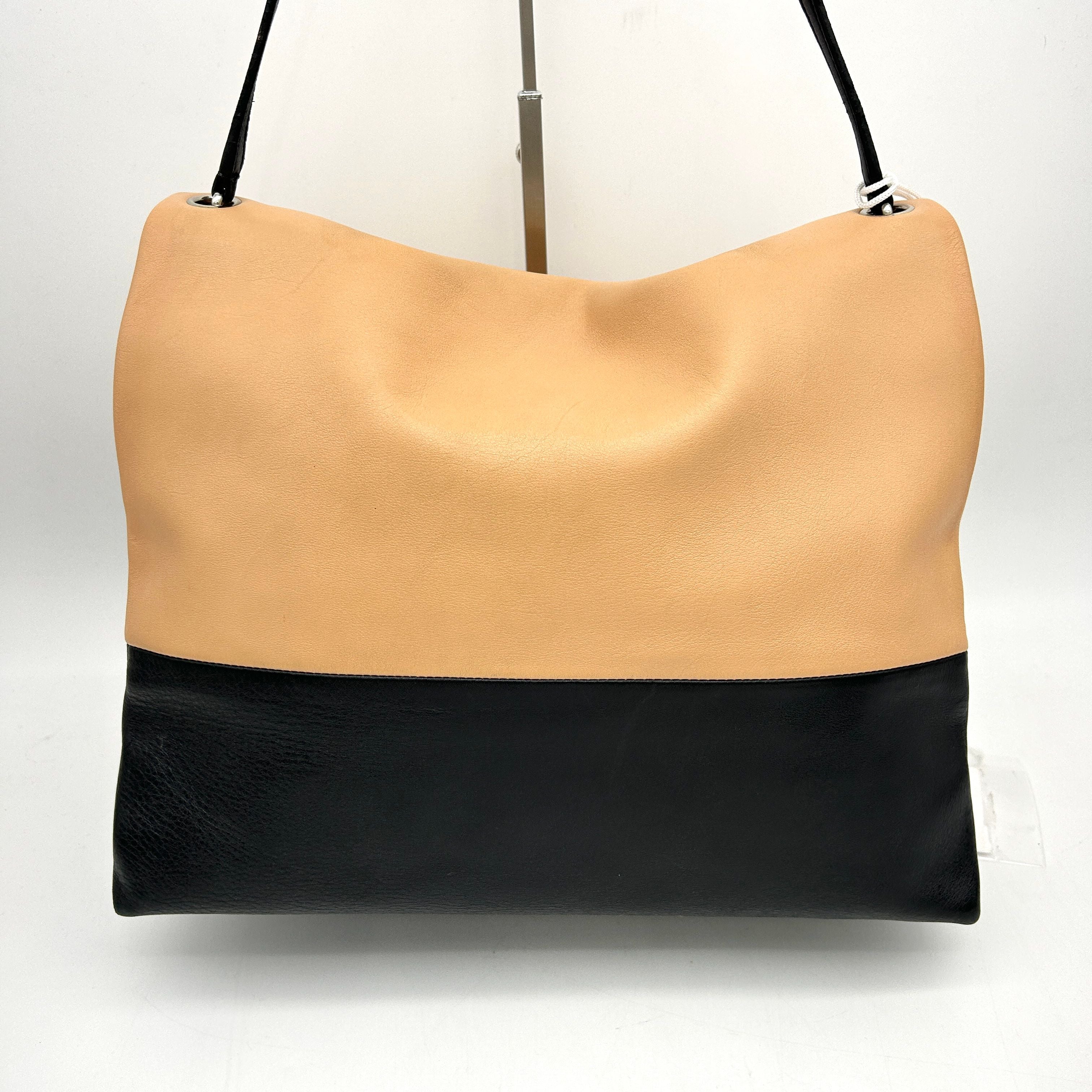 CELINE Calfskin All Soft Shoulder Bag Blush LA17319
