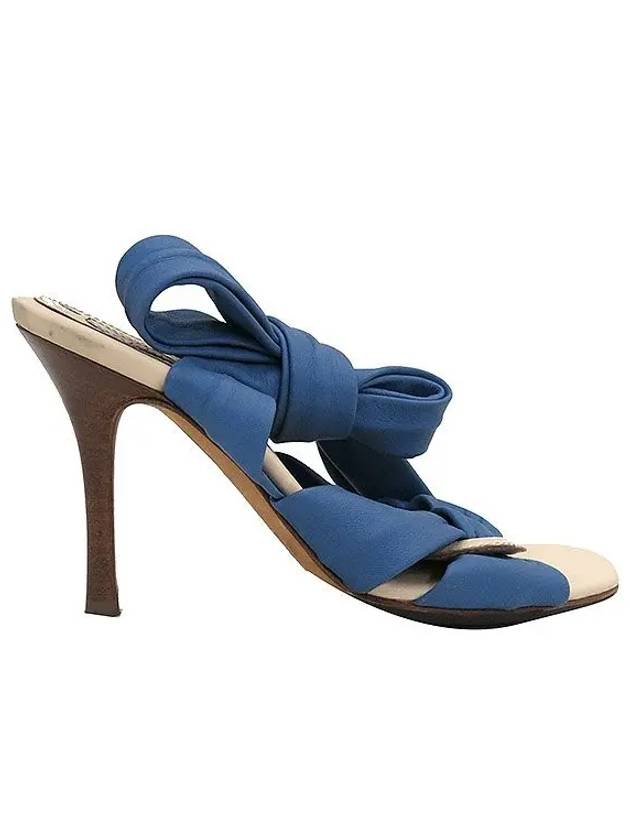 CELINE Smith Market used luxury goods open toe sandals women s shoes