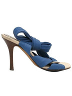CELINE Smith Market used luxury goods open toe sandals women s shoes