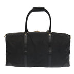 FENDI Zucchino Canvas Boston Bag Coated Canvas 2way Black99424
