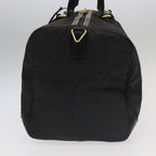 FENDI Zucchino Canvas Boston Bag Coated Canvas 2way Black99424