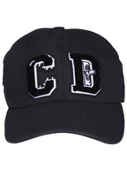 Embroidered Logo Ball Cap Black Dior