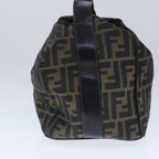 FENDI Zucca Canvas Vanity Hand Bag Brown99910
