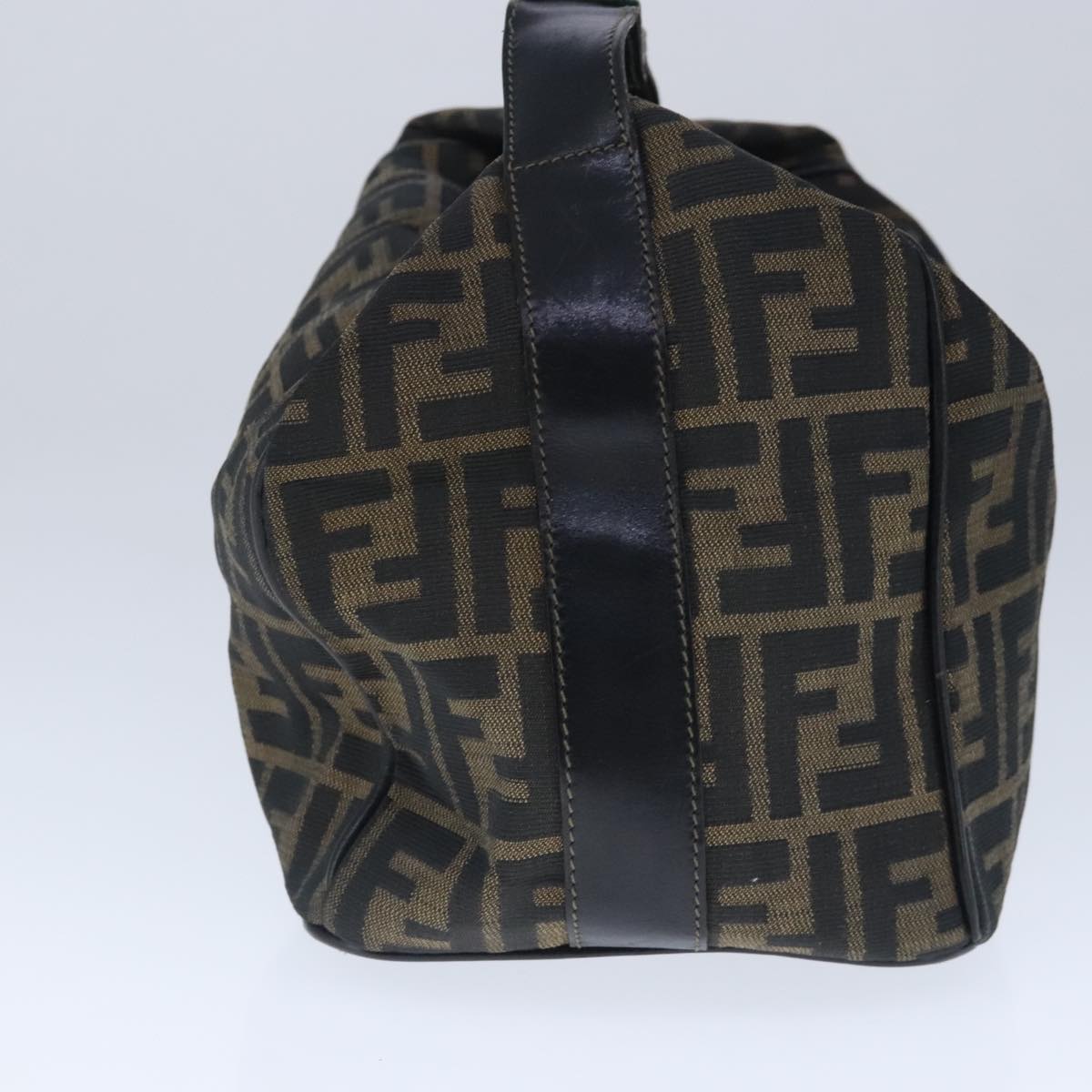 FENDI Zucca Canvas Vanity Hand Bag Brown99910