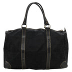 FENDI Zucca Canvas Boston Bag Black99966