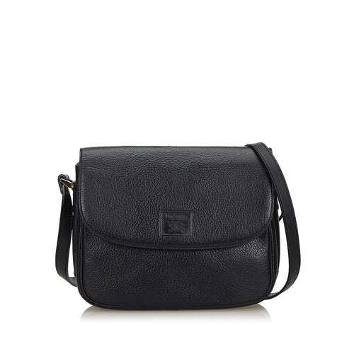 Pre-Loved Burberry Black Others Leather Crossbody Bag United Kingdom