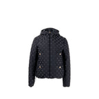 Chanel Size 36 CC Logo Blouson Jacket Polyamide/Elastane Black