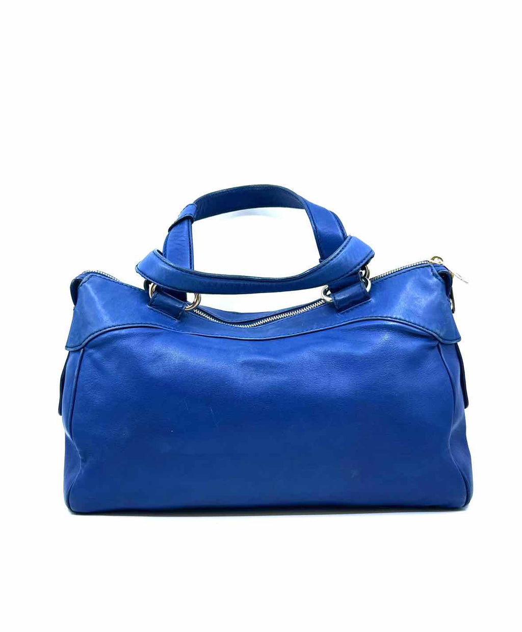 CELINE Blue Leather Handbag