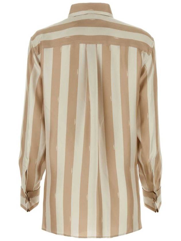 Fendi 24SS SHIRT FS9658AWZVF1P2V P24 LINEN DESERT SAND