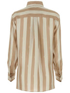 Fendi 24SS SHIRT FS9658AWZVF1P2V P24 LINEN DESERT SAND