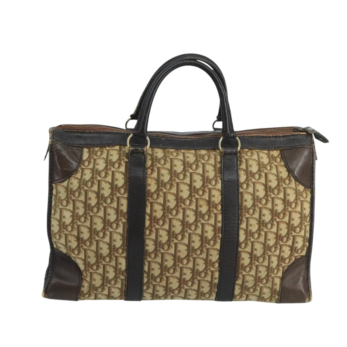 Dior Trotter  Canvas Travel Bag (Pre-Owned)
