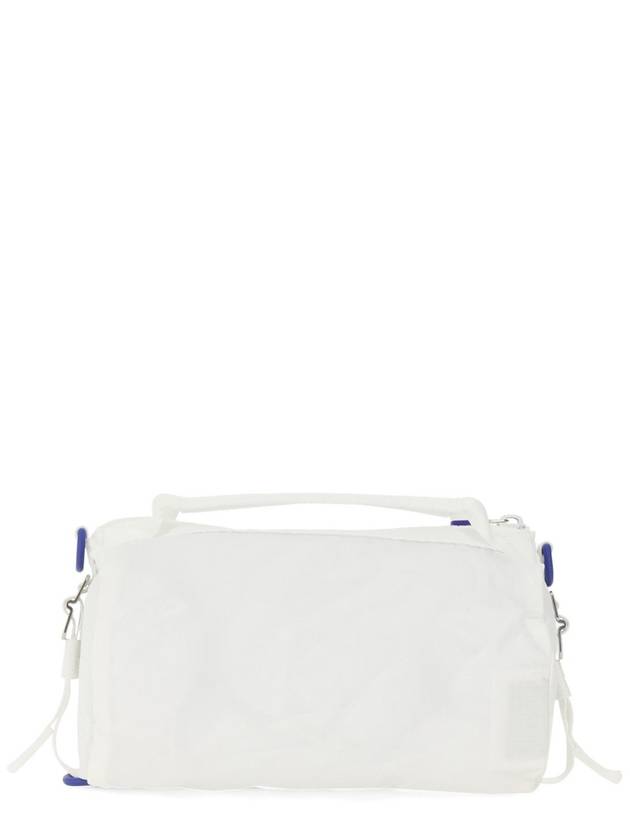 Burberry EDK Print Small Duffel Bag White