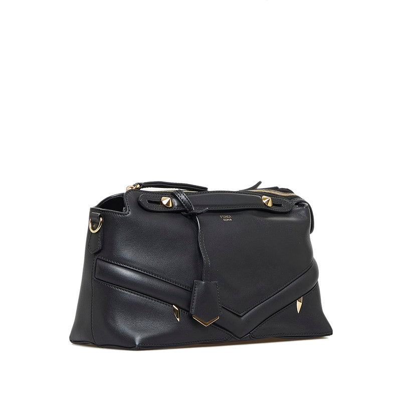 FENDI Shoulder Bag in Leather Black Ladies 8BL124