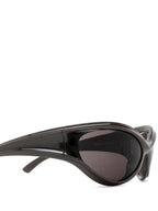 Balenciaga Eyewear Dynamo Wrap Oversized Frame Sunglasses BB0317S003