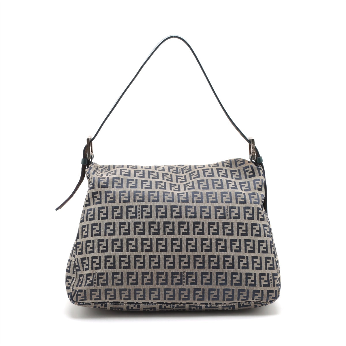 FENDI Mamma Baguette in Navy Zucca Monogram 26325