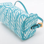 FENDI Zucca One Shoulder Bag in Blue 8BS050