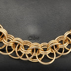 Chloe Black Leather Drew Bijou Clutch Bag