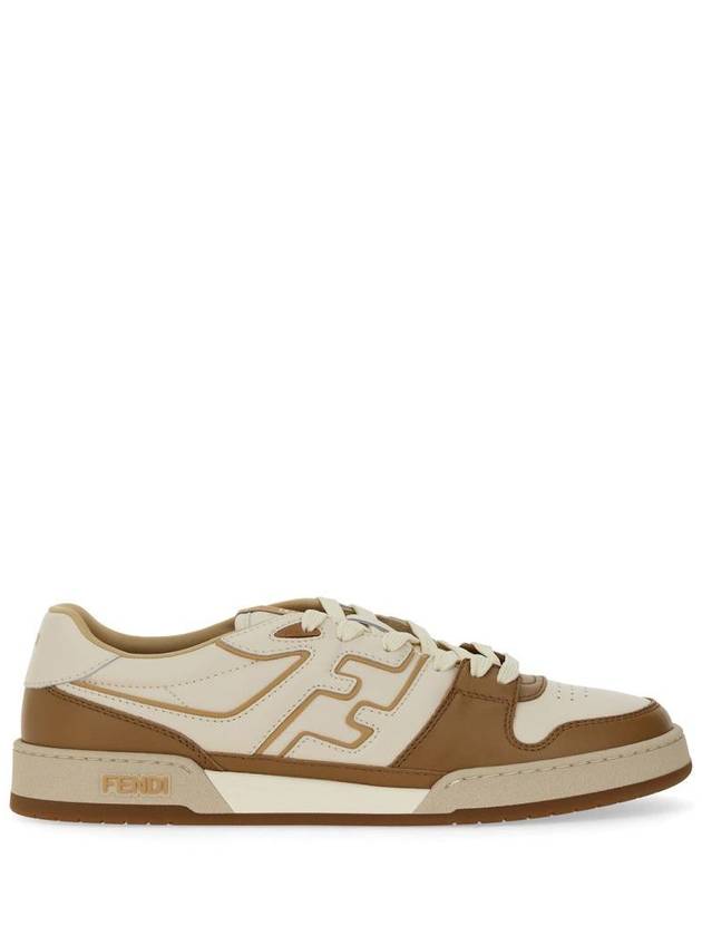 Fendi Match Low Top Sneakers Brown