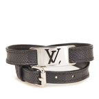 Louis Vuitton Bracelet Sign It Damier Graphite Bracelet