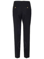 Burberry Amy Straight Pants Black