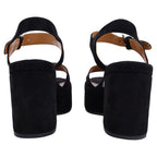 Chloe Odina Sandals in Black Suede
