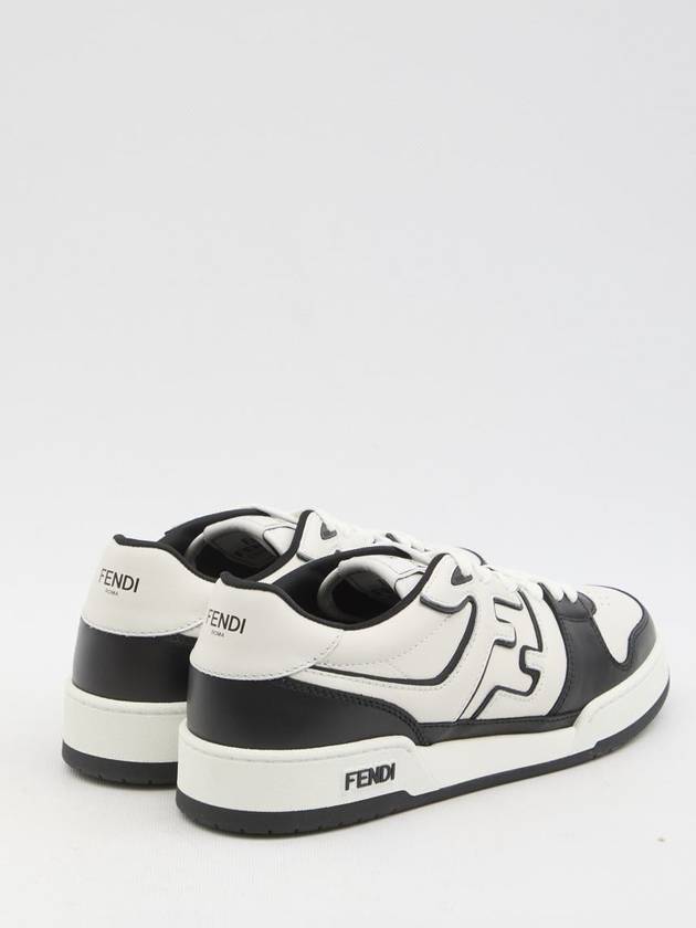 Fendi Match Low Top Sneakers Black