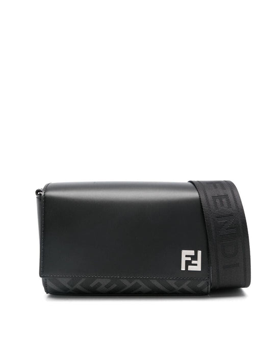 Fendi Men Squared Compact Messenger Bag