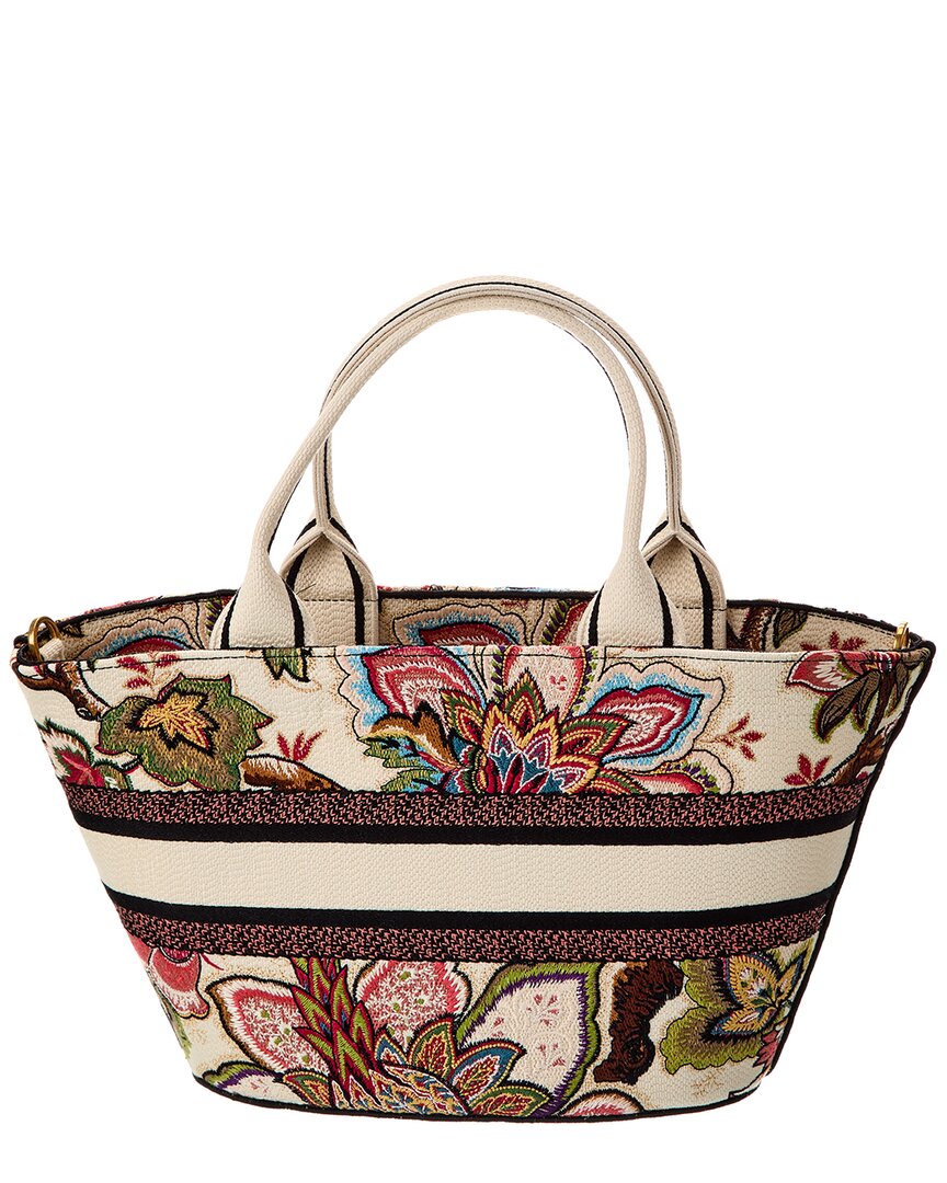 Dior Hat Canvas Basket Bag