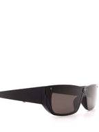 Balenciaga Eyewear BB Logo Flat Sunglasses Black