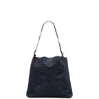 FENDI FENDI 26633 Shoulder Bag Canvas/Laser Indigo Blue Ladies Fender