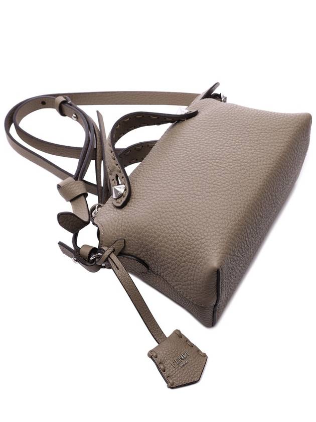 Fendi By The Way Selleria Mini Tote Bag Grey