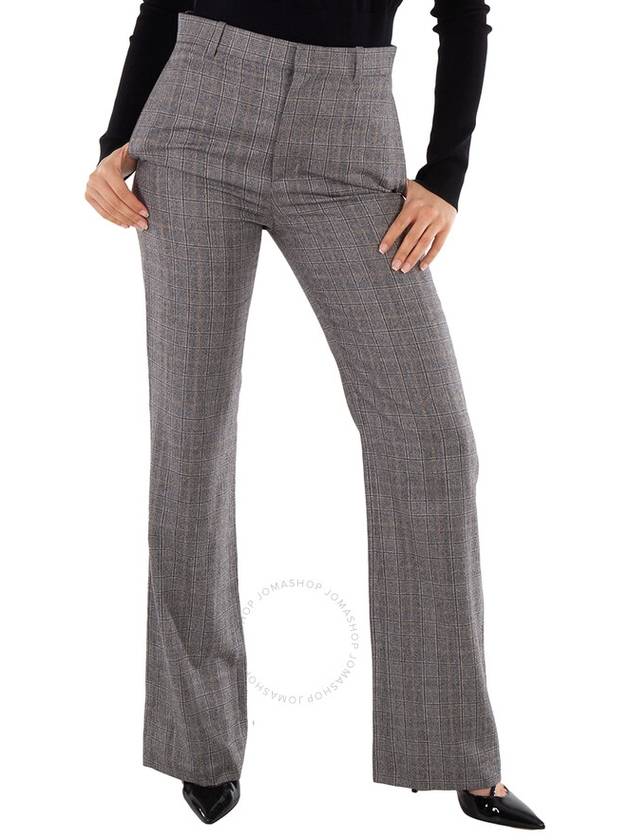Balenciaga Women's Casual Straight Pants Gray