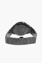Fendi Analog Watch With Logoed Metal Strap